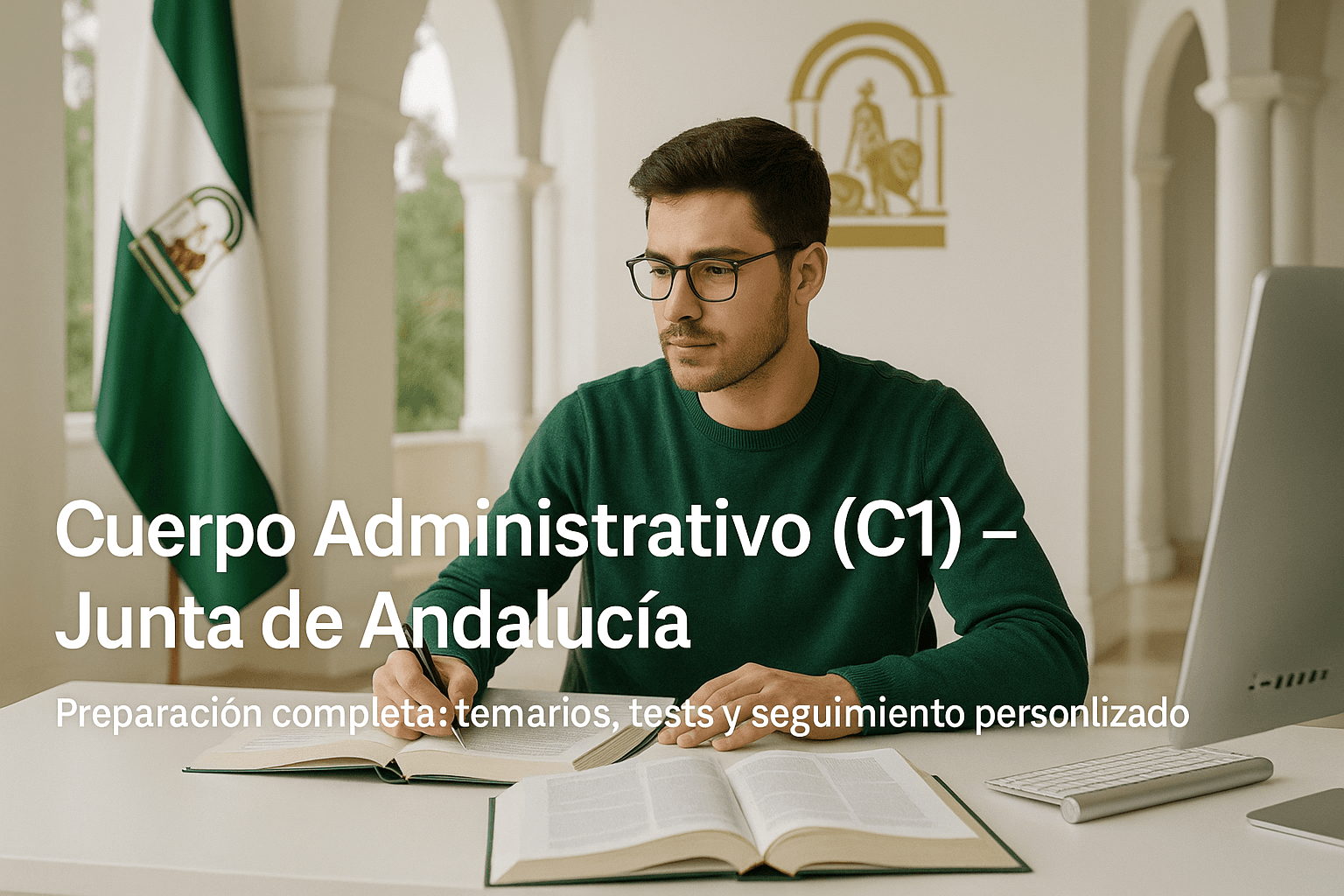 Imagen del curso Curso de Preparación para Administrativos de la Junta de Andalucía (C1.1000)